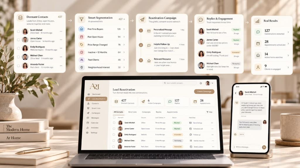 ARI Lead Reactivation with smart segmentation, campaigns, replies, and booked appointments